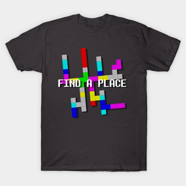 Tetris Loss T-Shirt by talenlee